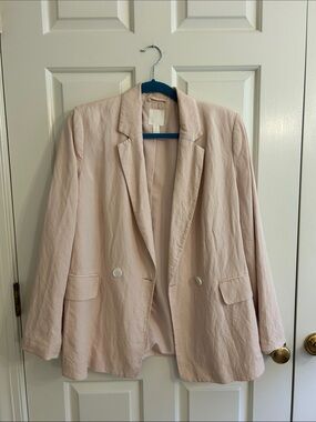 H&M Blush Pink Blazer